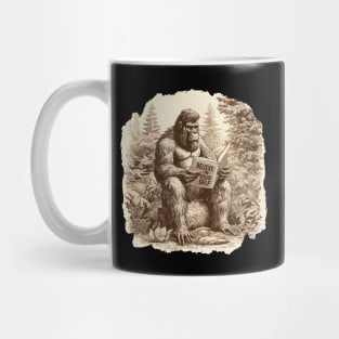 Bigfoot - Believe in Yourself Motivational Book Lover Mug